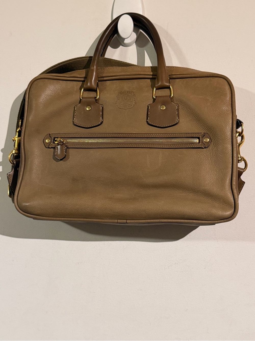 Ghurka Leather Briefcase Bag